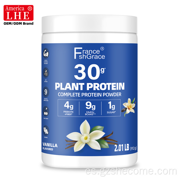 Apoyo a la recuperación muscular en polvo de proteína vegetal Shecome